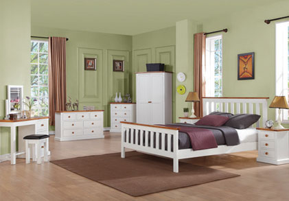 Kellys of Cornmarket Wexford Ireland Cherbourg Solid Pine Bedroom Range