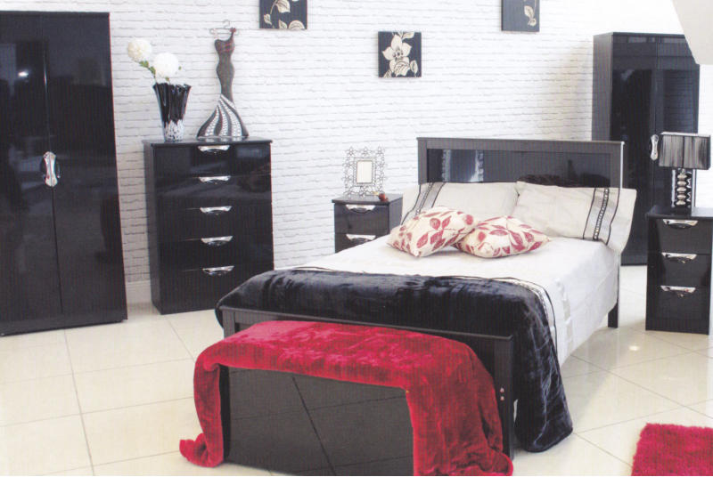 Kellys of Cornmarket Wexford Ireland Hi-Gloss Bedroom Range